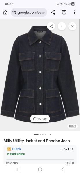 Styling a denim utility jacket