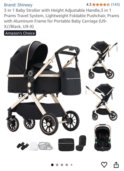Amazon- Newborn pram?