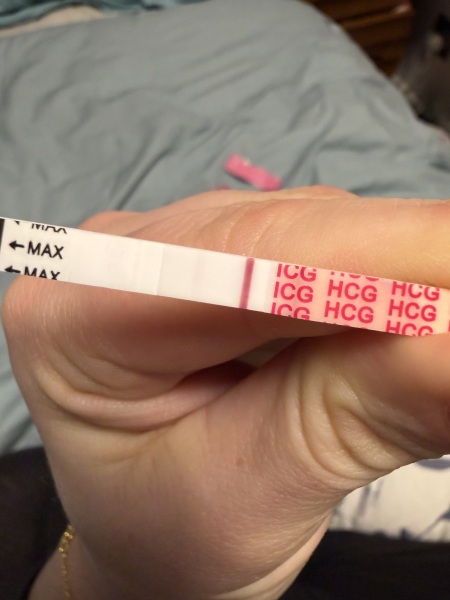 12dpo test line seems faint, worried about chemical pregnancy