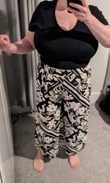 Looking for fashion for my thick waist, big boobs and weight gain