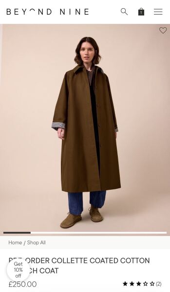 A spring trench/mac