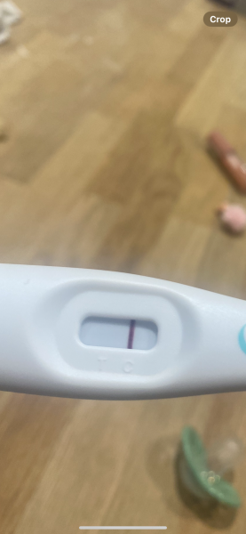 TTC, does this pregnancy test show a faint positive line?