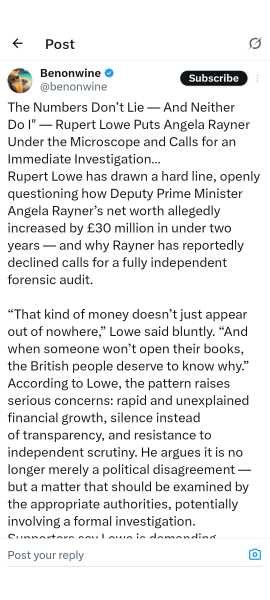 Labour isn't Working -  Thread 28