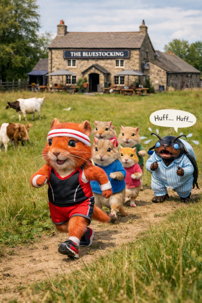 The Bluestocking  women's Pub- spring is sprunging and MN's name generator can do one!