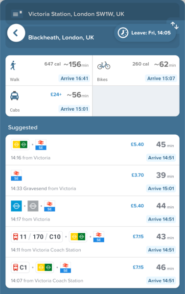Help with London transport