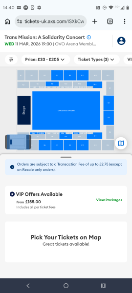 "All star charity concert for trans rights"