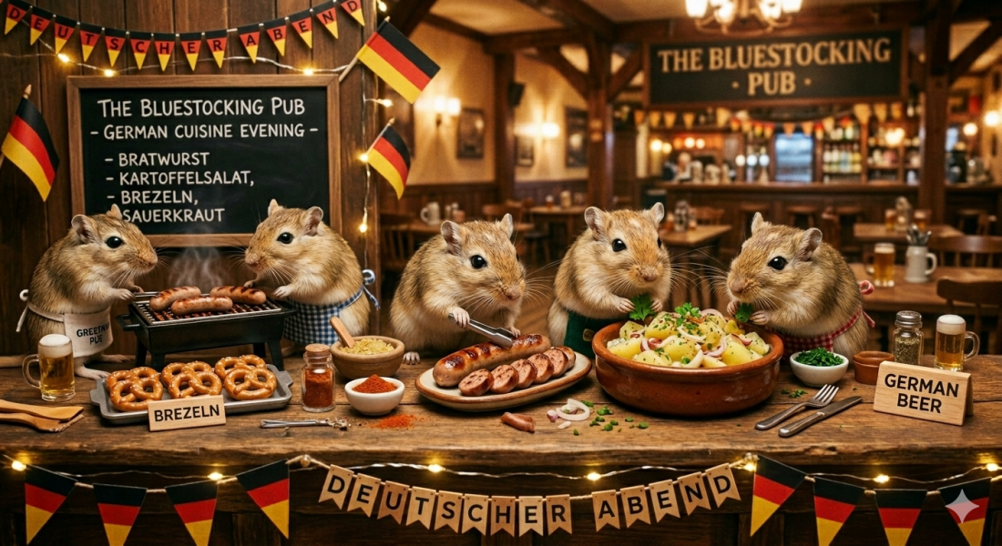 The Bluestocking Inn, cocktails and cocoa and all