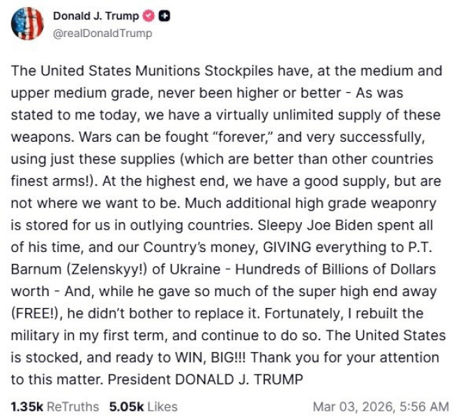 Beware the Ides of March - Trump Thread #156