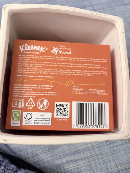 Do you have a nice tissue box cover?