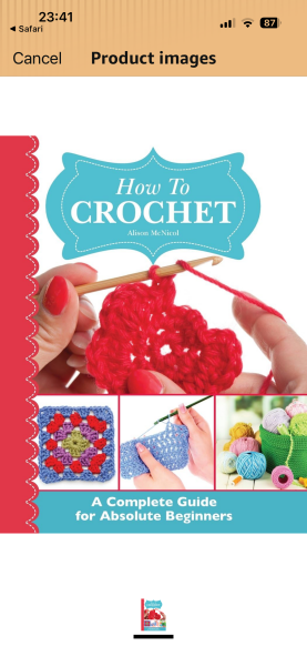 Beginner Crochet Book or Kit