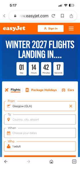 Easyjet Summer 2024 release date