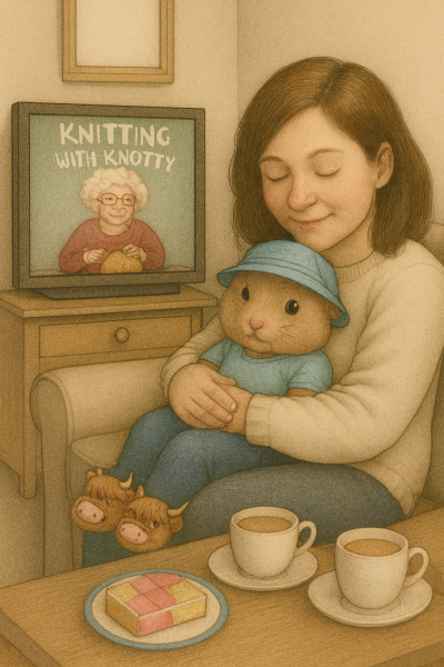 Woolly Hugs. A blanket for lovely wafflenose who has tragically lost her daughter. Can you help us please?