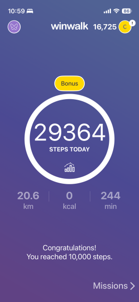 March - 10k a day Club