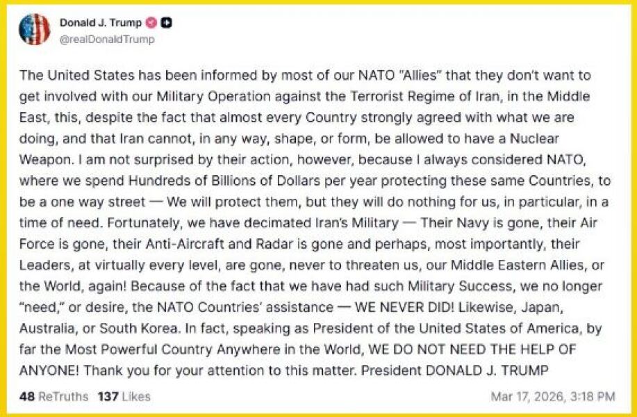 "War, huh, good God, what is it good for? Absolutely nothing!" - Trump Thread #157