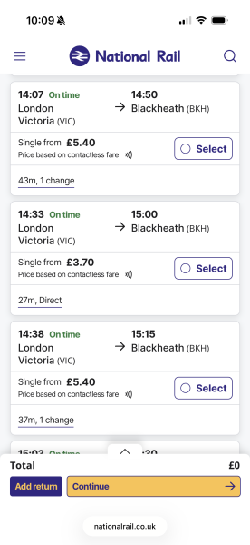 Help with London transport