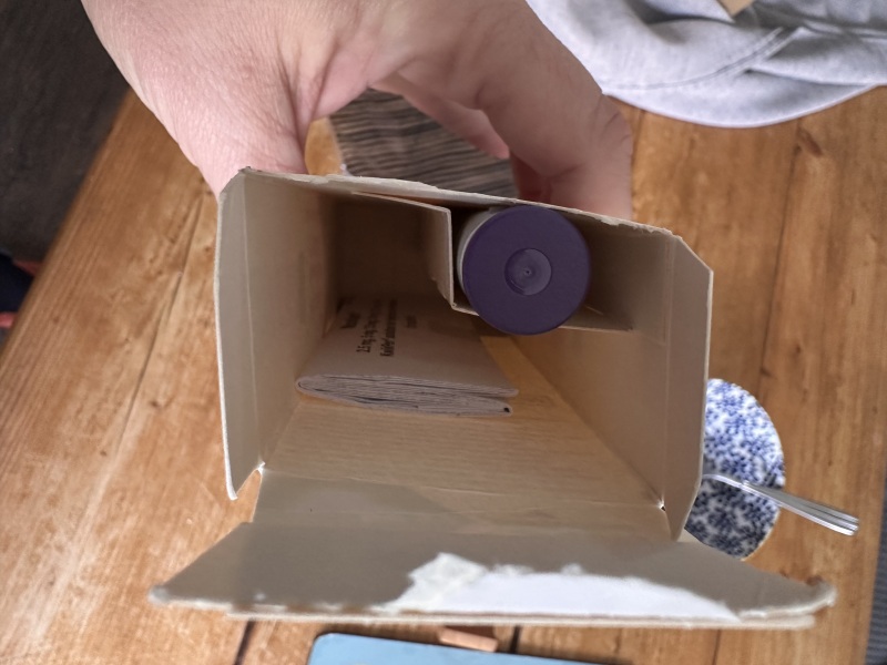 MJ box arrived torn open?