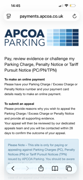 Stansted parking charge and moorside legal