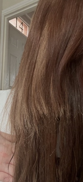 To think I have the right to be upset about my hair?