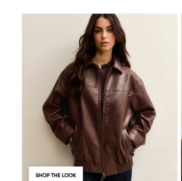 Brown leather jacket styling advice