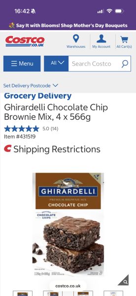 Best box mix for brownies/cakes