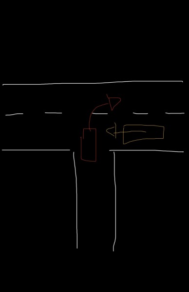 It’s a driving one (diagram included lol)