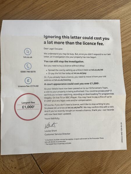 Why am I still getting these letters ?!