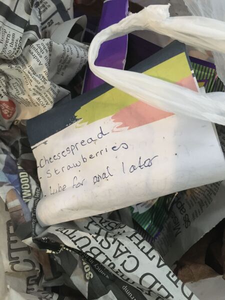 Who wrote the shopping list??!