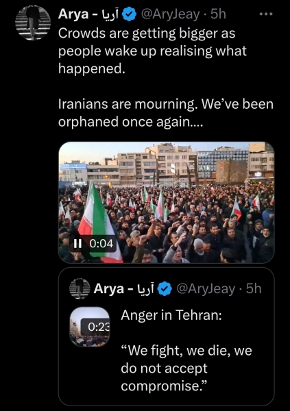 US strikes Iran