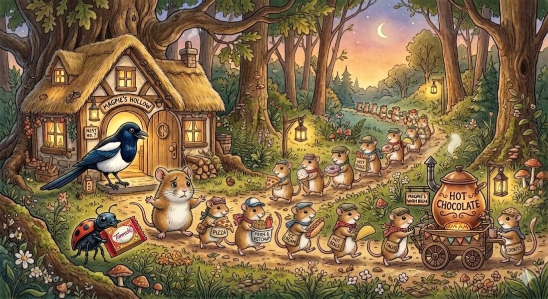 The Bluestocking Inn, cocktails and cocoa and all