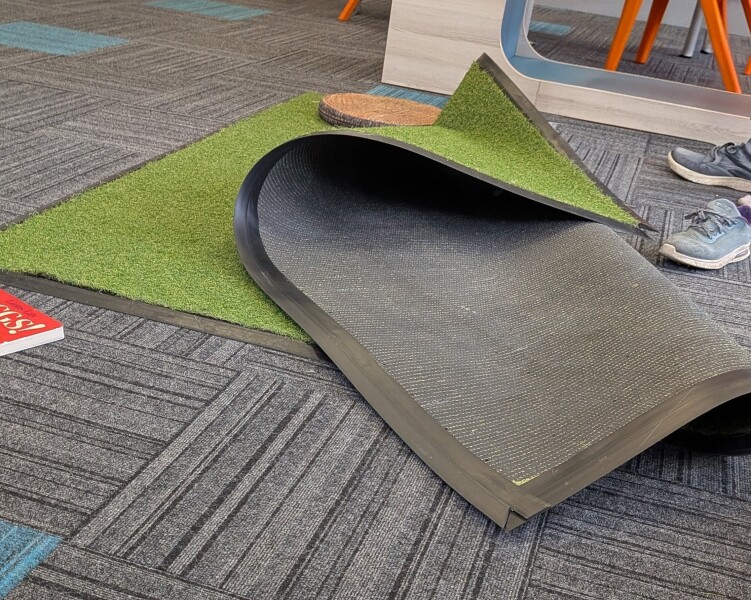 AIBU to question praying and sleeping in the library kids area?