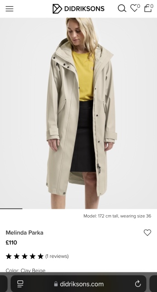 Waterproof Raincoat with hood - but cute!