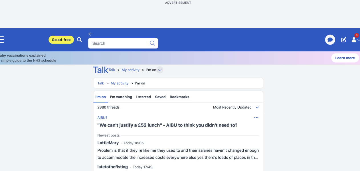 Mumsnet layout broken - unusable - help!