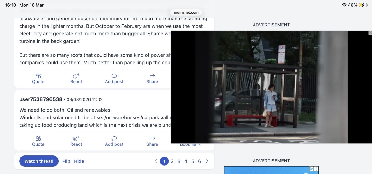mumsnet keeps freezing