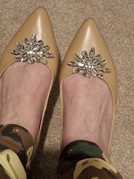 Shoe clip ons yes or no.