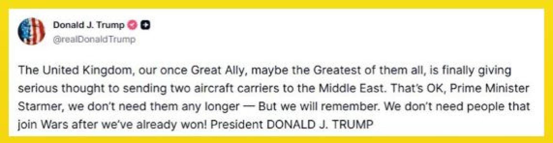 Beware the Ides of March - Trump Thread #156