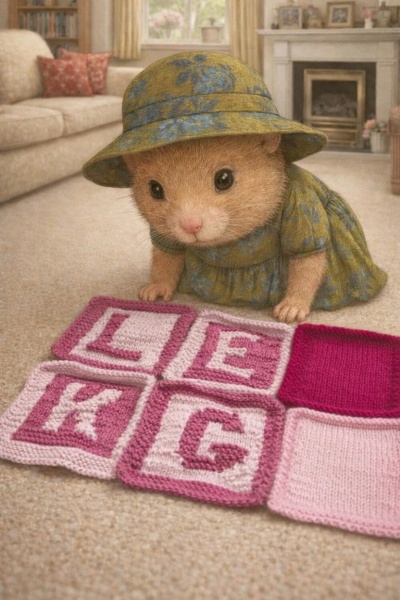 Woolly Hugs. A blanket for lovely wafflenose who has tragically lost her daughter. Can you help us please?