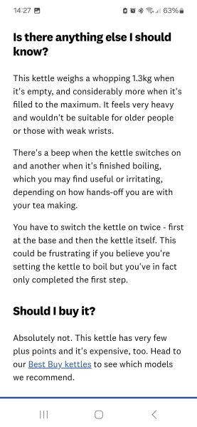 AIBU to spend £162 on a kettle? Are Smeg products worth it?