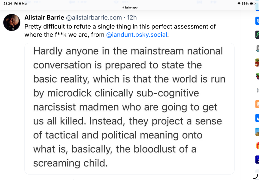 Beware the Ides of March - Trump Thread #156