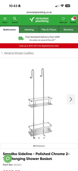 Does anyone have a table in their shower?