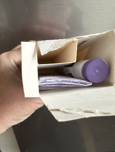 MJ box arrived torn open?