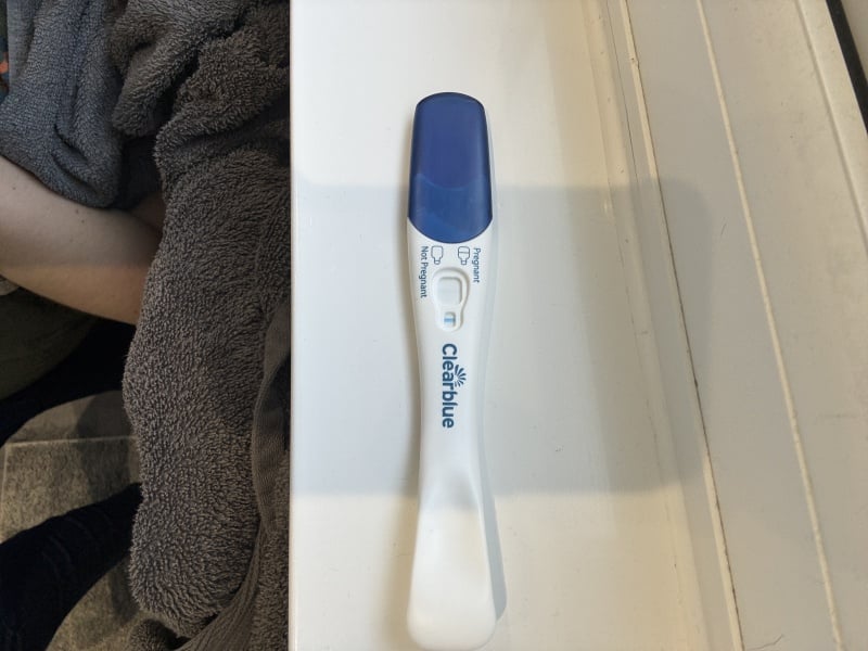 9DPO very faint positive test, second morning urine, thoughts?