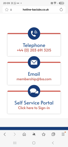 Any British Airways employees around?