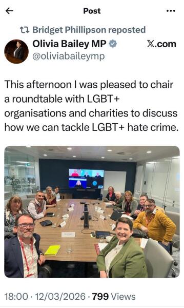Minister for Equalities invites Mridul Wadhwa to meeting to discuss LGBT+ hate crime