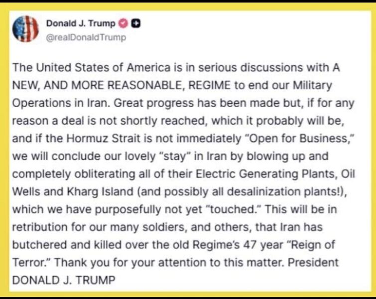 Rubio on Al Jazerra states primary reason for war on Iran