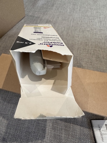 MJ box arrived torn open?