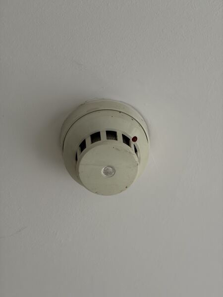 Weird smoke alarm