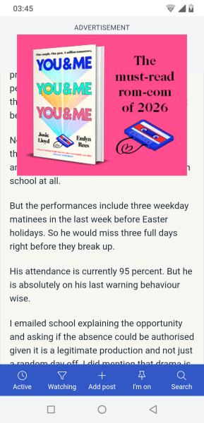 Pink book advert covers content