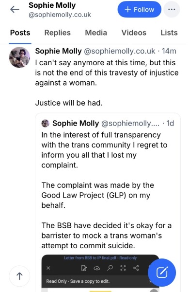 GLP are going after Sarah Philmore and are going to lose