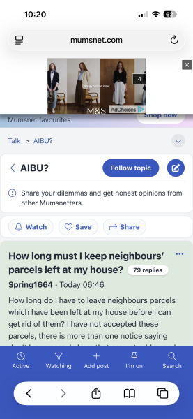 Yet another ‘advert’ blocking the page 😡