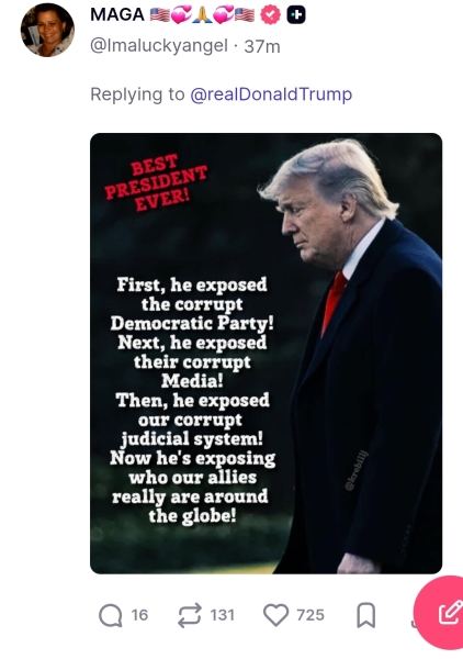 Trump throwing a lot of people under the bus because of stock markets?